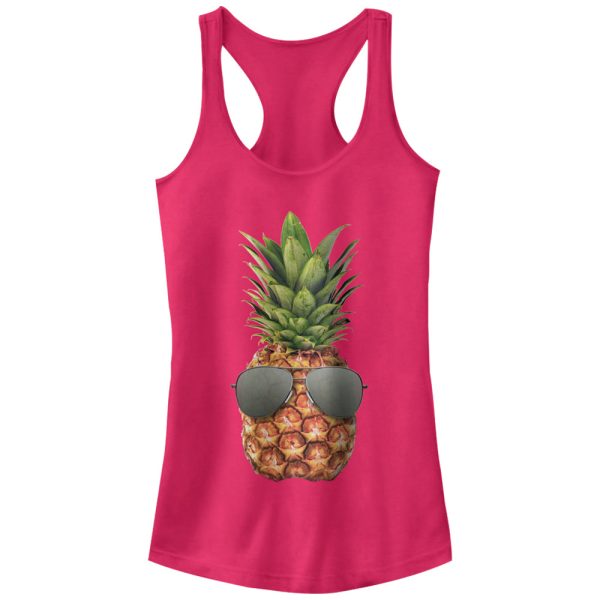 Junior_s Lost Gods Pineapple Aviator Sunglasses Racerback Tank Top