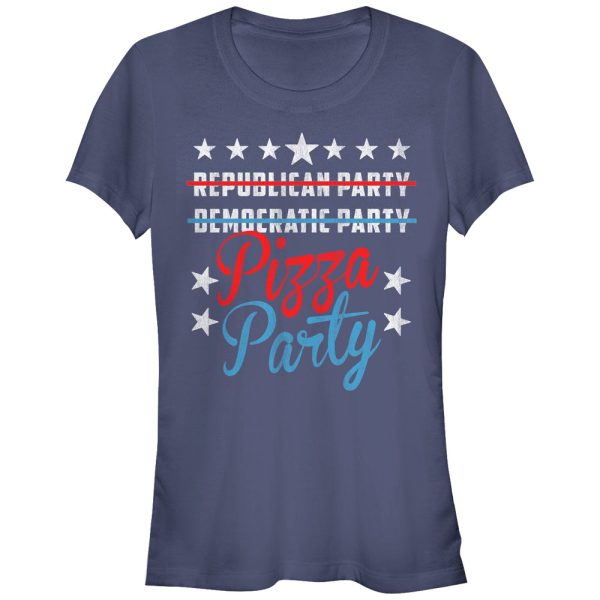 Junior_s Lost Gods Pizza Party Politics T-Shirt