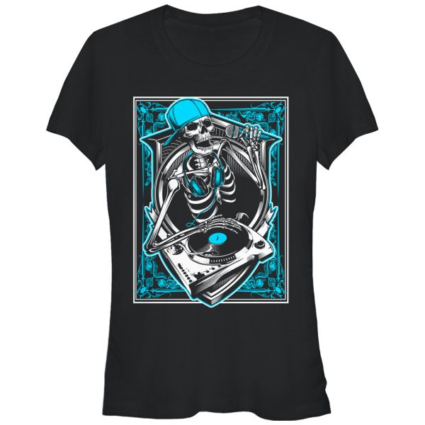 Junior_s Lost Gods Skeleton DJ T-Shirt