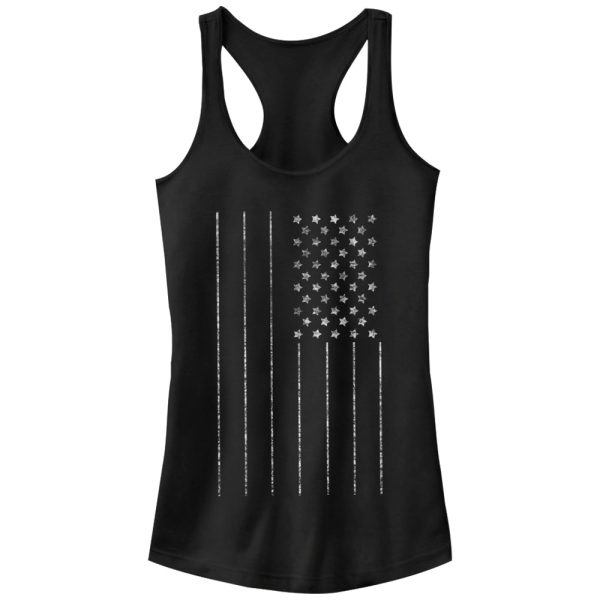 Junior_s Lost Gods Sleek American Flag Racerback Tank Top