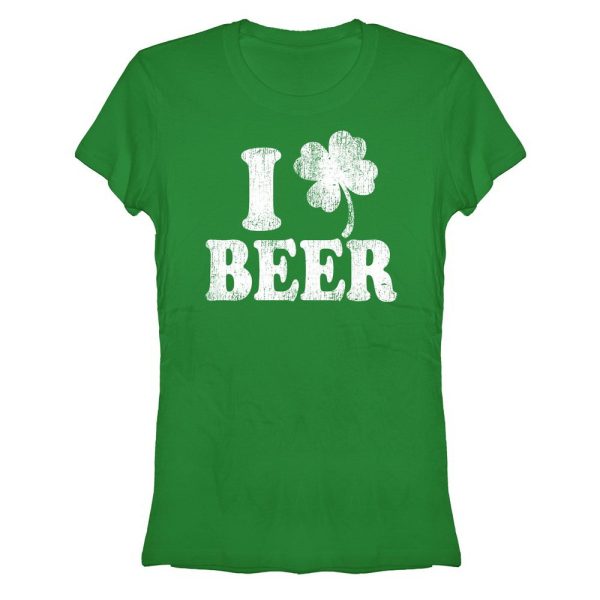 Junior_s Lost Gods St. Patrick_s Day Love Beer T-Shirt