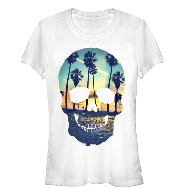 Junior_s Lost Gods Sunset Skull T-Shirt