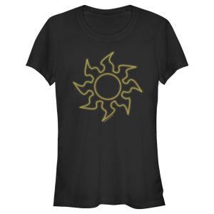 Junior_s Magic The Gathering Mana Sun Symbol Outline T-Shirt