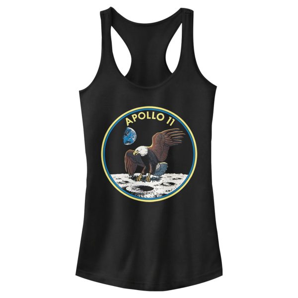 Junior_s NASA Apollo 11 Round Emblem Racerback Tank Top