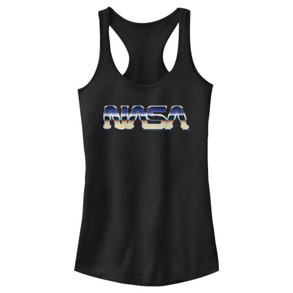 Junior_s NASA Desert Landscape Logo Racerback Tank Top