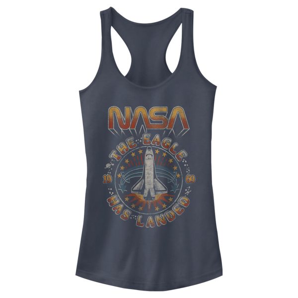 Junior_s NASA Eagle Has Landed Racerback Tank Top