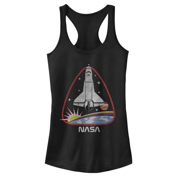 Junior_s NASA Rocket Launch Racerback Tank Top