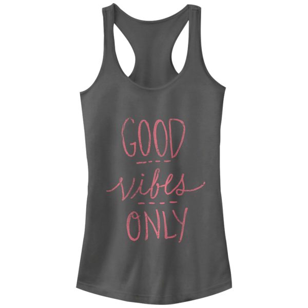 Junior_s Peaceful Warrior Good Vibes Only Racerback Tank Top