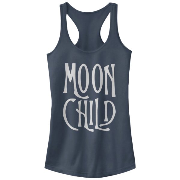 Junior_s Peaceful Warrior Moon Child Racerback Tank Top