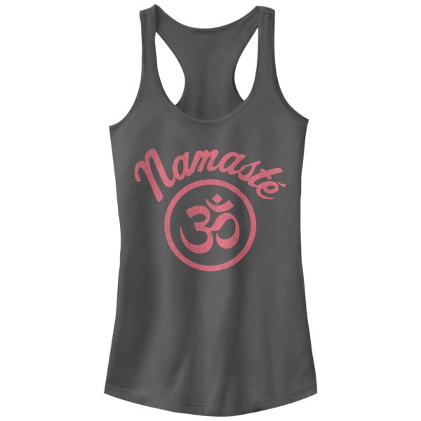 Junior_s Peaceful Warrior Namaste Racerback Tank Top