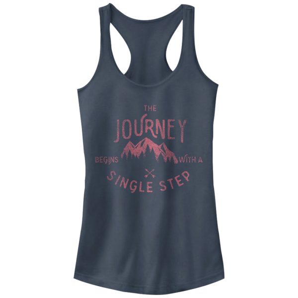 Junior_s Peaceful Warrior Single Step Racerback Tank Top