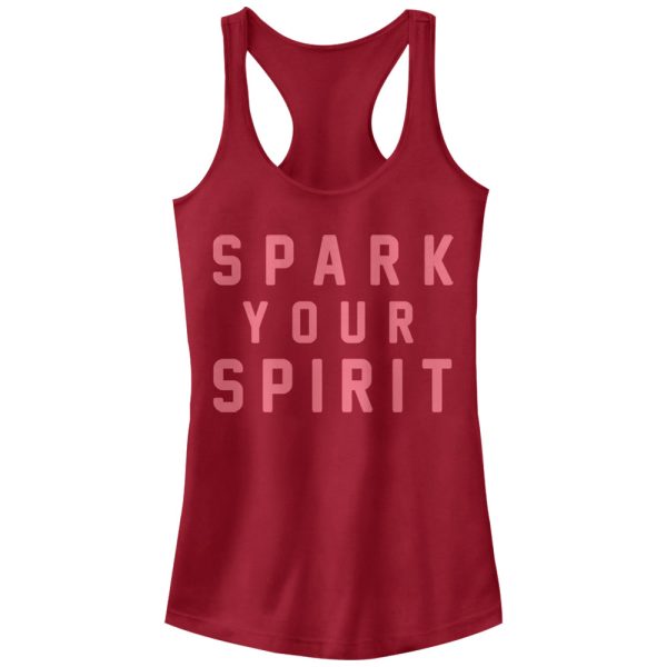 Junior_s Peaceful Warrior Spark Your Spirit Racerback Tank Top