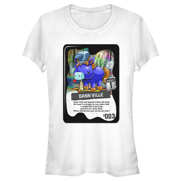 Junior_s R.I.P. Rainbows in Pieces Dann Ville Unicorn Card T-Shirt