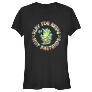 Junior_s R.I.P. Rainbows in Pieces Happy Trappy Unicorn Play for Keeps T-Shirt