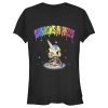 Junior_s R.I.P. Rainbows in Pieces Jim Bones Logo Splatter T-Shirt
