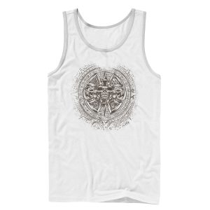 Men_s Aztlan Aztec Calendar Stone Tank Top