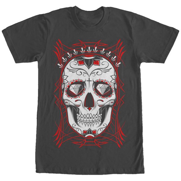 Men_s Aztlan Diamond Sugar Skull T-Shirt