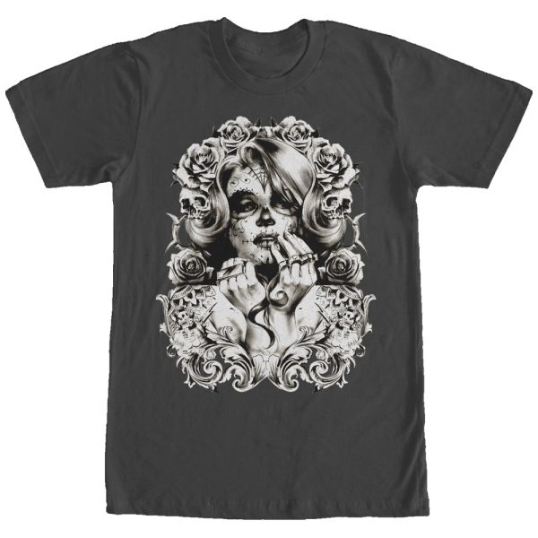 Men_s Aztlan Flower Crown T-Shirt