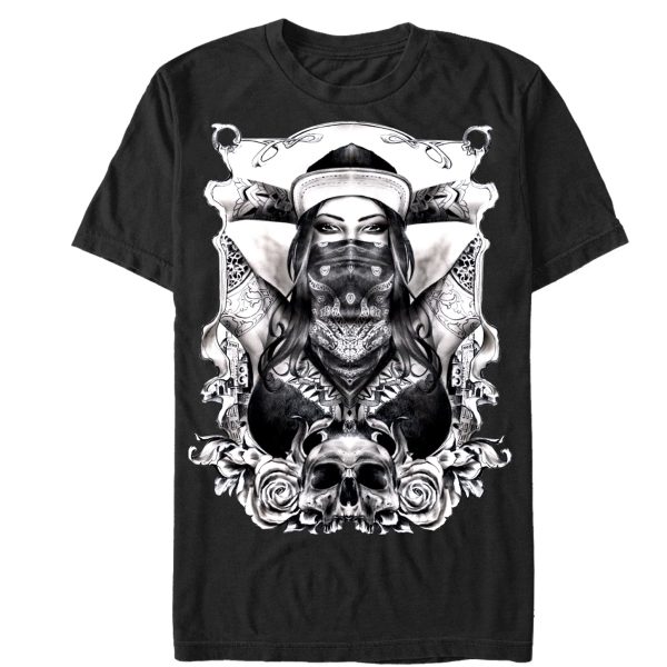 Men_s Aztlan Heart Bandit T-Shirt