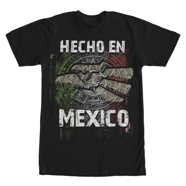 Men_s Aztlan Hecho En Mexico Eagle Stone T-Shirt