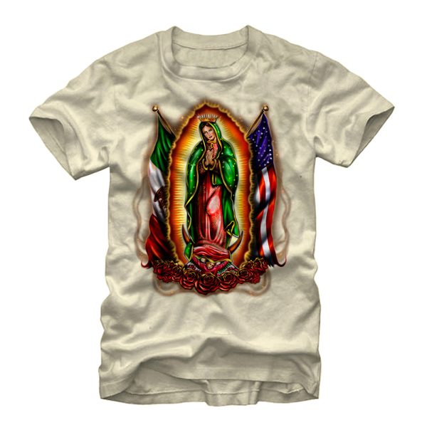 Men_s Aztlan Our Lady of Guadalupe T-Shirt