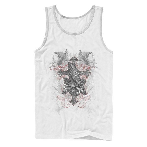 Men_s Aztlan Praying Hands Tank Top