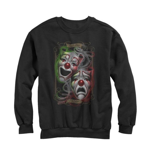 Men_s Aztlan Smile Now Cry Later Sweatshirt