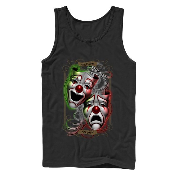 Men_s Aztlan Smile Now Cry Later Tank Top