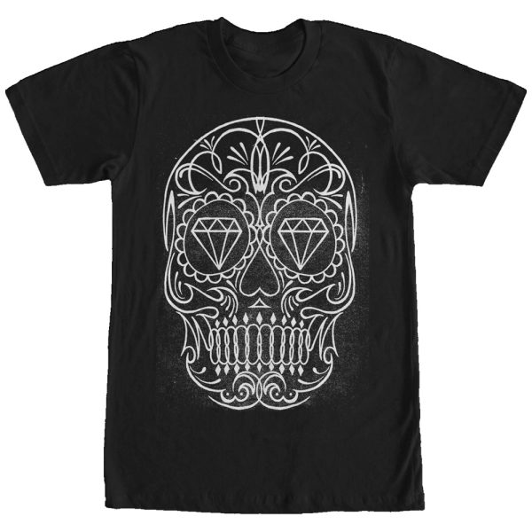 Men_s Aztlan Sugar Skull Diamond T-Shirt