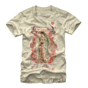 Men_s Aztlan Virgin Mary T-Shirt