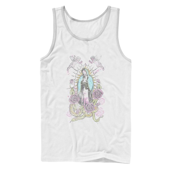 Men_s Aztlan Virgin Mary With Cherubs Tank Top