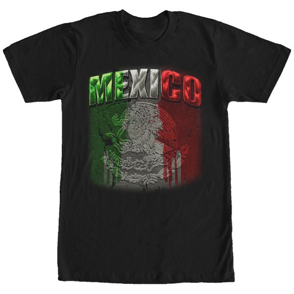 Men_s Aztlan Viva Mexico Flag Seal T-Shirt