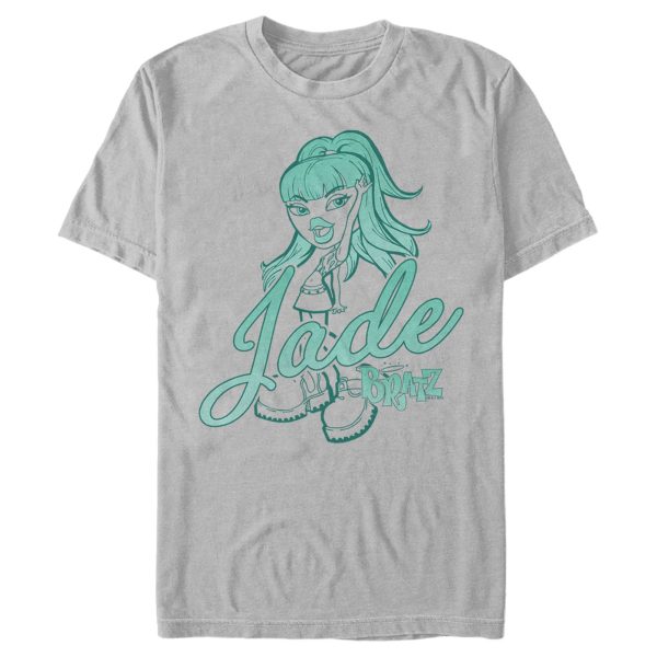 Men_s Bratz Jade Neon Print T-Shirt