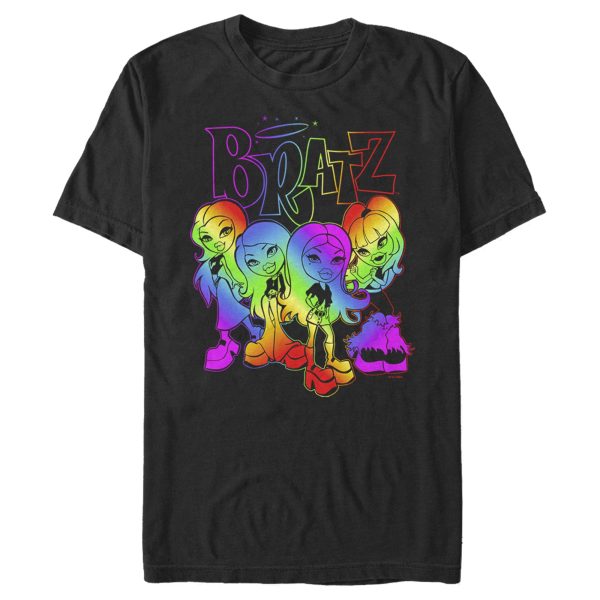 Men_s Bratz Rainbow Dolls T-Shirt