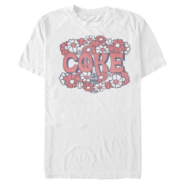 Men_s Coca Cola Unity Floral Logo T-Shirt