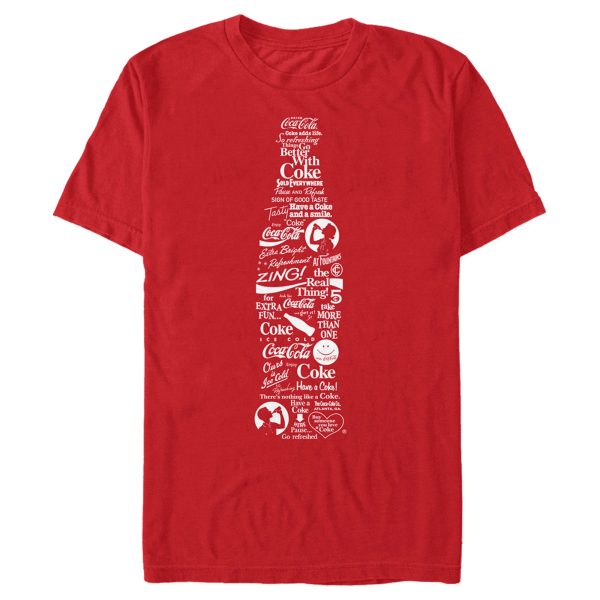 Men_s Coca Cola Unity Logo Bottle T-Shirt