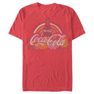 Men_s Coca Cola Unity Rainbow Logo T-Shirt