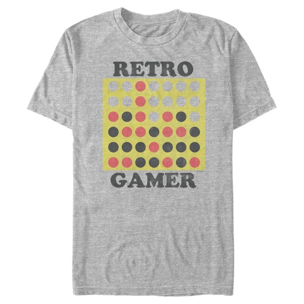 Men_s Connect Four Retro Gamer T-Shirt