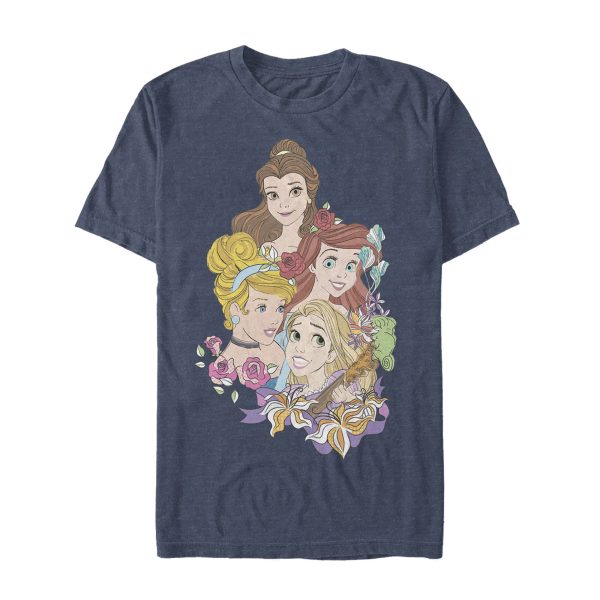 Men_s Disney Princesses Artistic Portrait T-Shirt