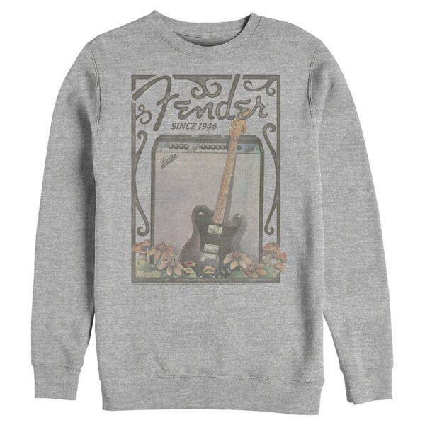 Men_s Fender Since 1946 Retro Poster Sweatshirt