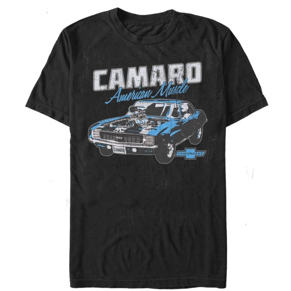 Men_s General Motors Chevy Camaro American Muscle T-Shirt