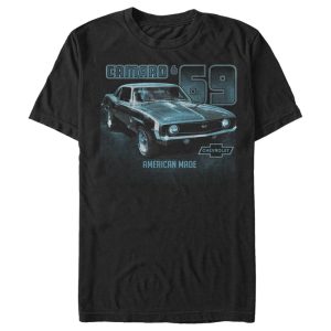 Men_s General Motors Chevy Camaro American T-Shirt