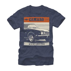 Men_s General Motors Chevy Camaro Mean Streak T-Shirt