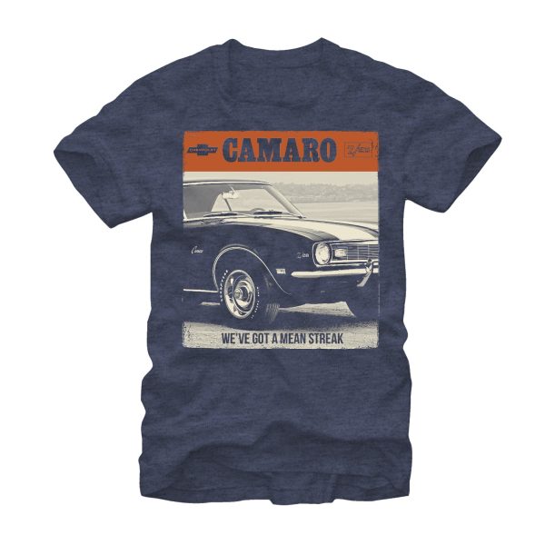 Men_s General Motors Chevy Camaro Mean Streak T-Shirt