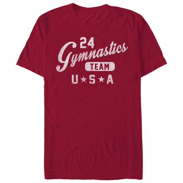 Men_s Lost Gods 24 Gymnastics Team USA T-Shirt