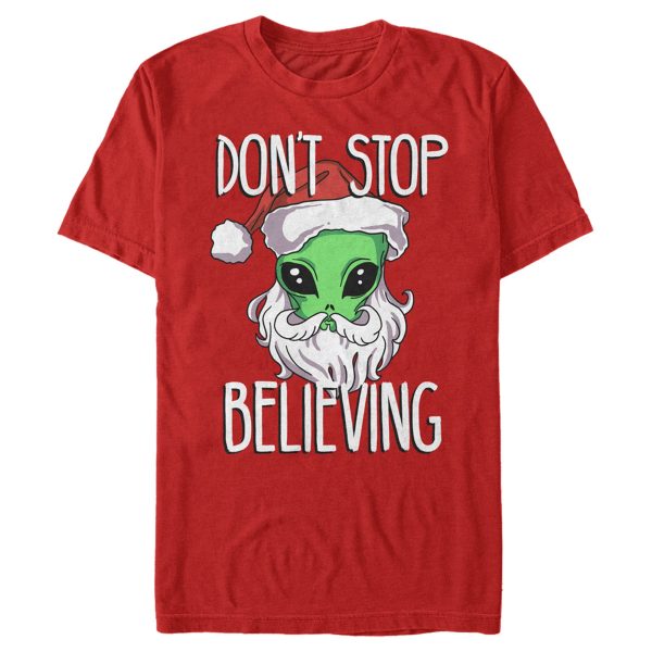 Men_s Lost Gods Aliens Believe T-Shirt