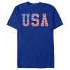 Men_s Lost Gods American Flag Letters USA T-Shirt
