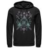 Men_s Lost Gods Arrow Tribal Print Pull Over Hoodie