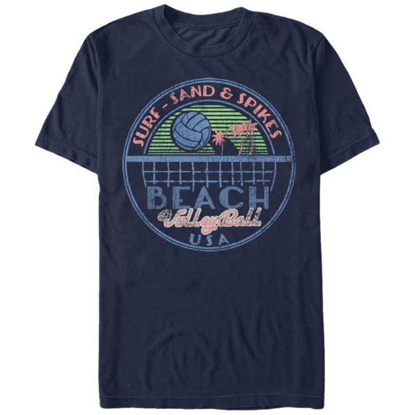 Men_s Lost Gods Beach Volleyball USA T-Shirt