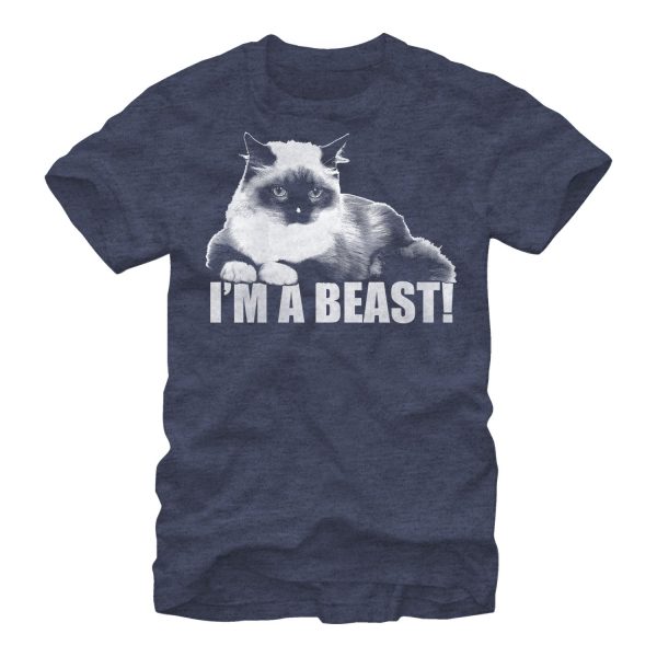 Men_s Lost Gods Beast Kitten T-Shirt